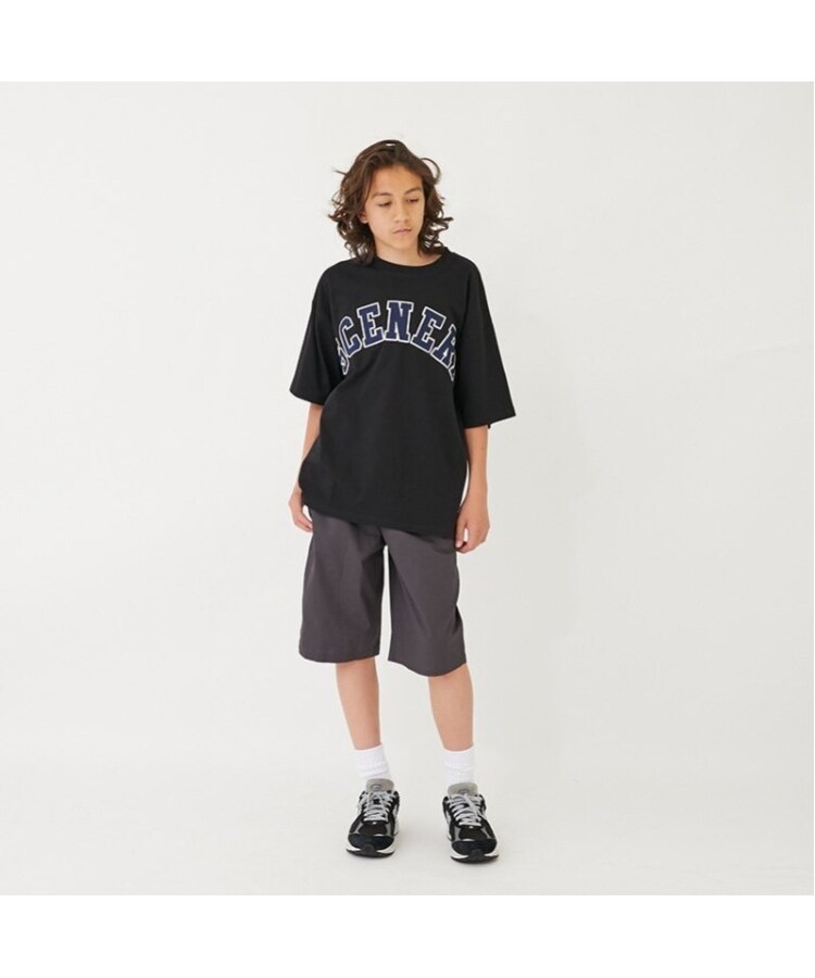 グラソス(GLAZOS)の【GLSW.】【接触冷感】ハイクールコットン・アーチロゴアップリケ刺しゅう半袖Tシャツ15