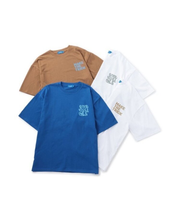 グラソス(GLAZOS)の【接触冷感】ハイクールコットン・DOGプリント半袖Tシャツ10