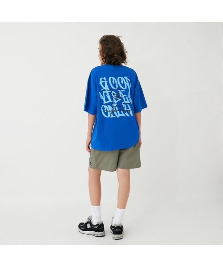 グラソス(GLAZOS)の【接触冷感】ハイクールコットン・DOGプリント半袖Tシャツ15
