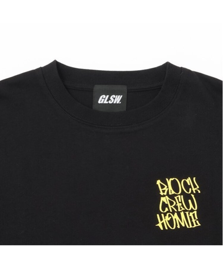 グラソス(GLAZOS)の【接触冷感】ハイクールコットン・発泡プリント半袖Tシャツ2