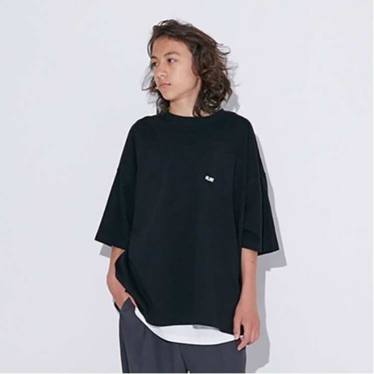 グラソス(GLAZOS)の【接触冷感】ハイクールコットン・タンクトップつき5部袖Tシャツ Ｔシャツ