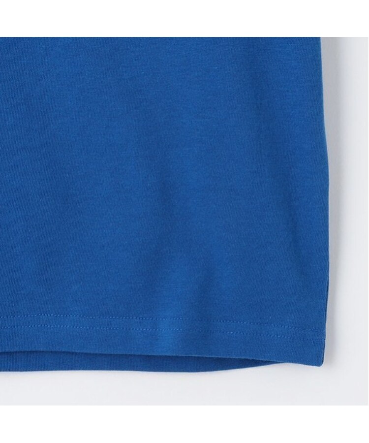 グラソス(GLAZOS)の【SKIT0LY】【接触冷感】ハイクールコットン・アーチロゴアップリケ刺しゅう半袖Tシャツ6