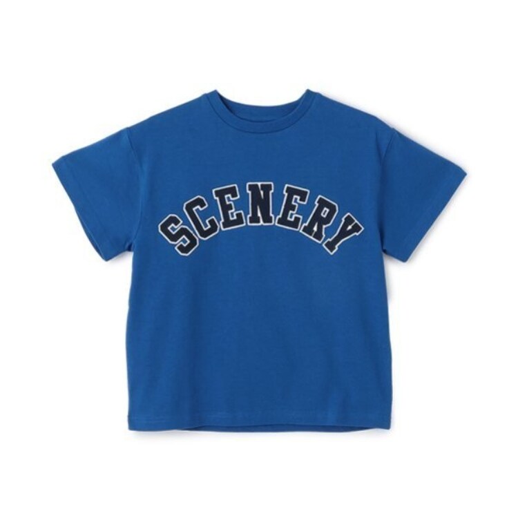 グラソス(GLAZOS)の【SKIT0LY】【接触冷感】ハイクールコットン・アーチロゴアップリケ刺しゅう半袖Tシャツ Ｔシャツ