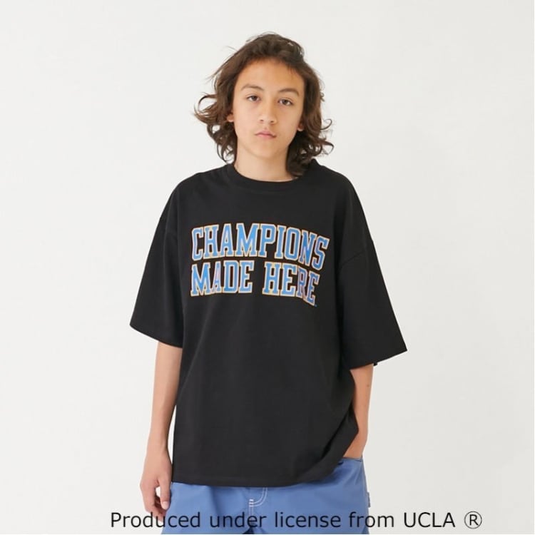 グラソス(GLAZOS)の【接触冷感】ハイクールコットン・UCLA大学半袖Tシャツ Ｔシャツ