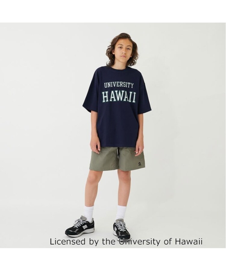 グラソス(GLAZOS)の【接触冷感】ハイクールコットン・ハワイ大学半袖Tシャツ11