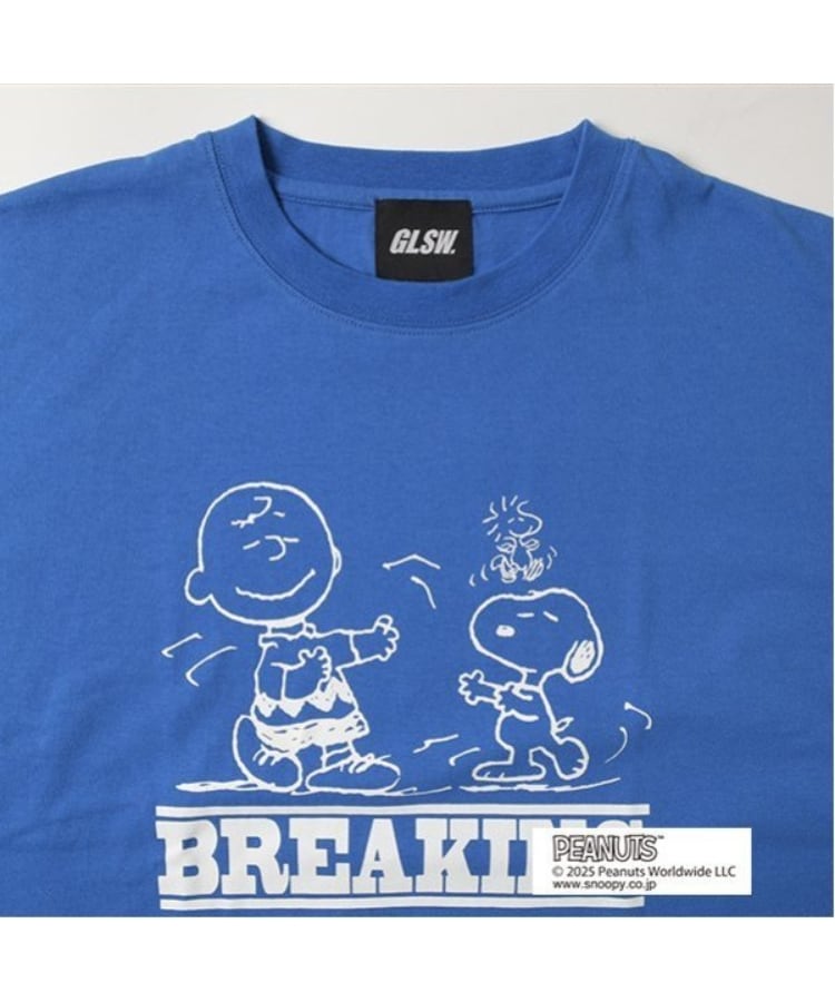 グラソス(GLAZOS)の【GLSW.】【PEANUTS】ピーナッツ ブレイキン フロントプリントTシャツ11