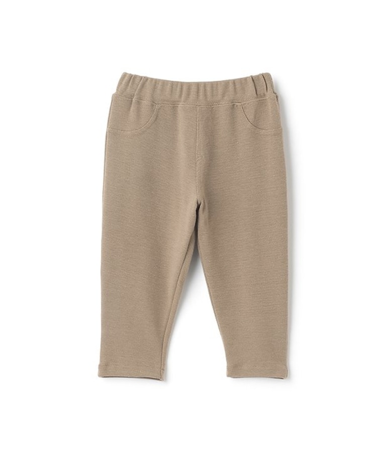 グラソス(GLAZOS)の【S&H】8分丈カットパンツ ベージュ(052)