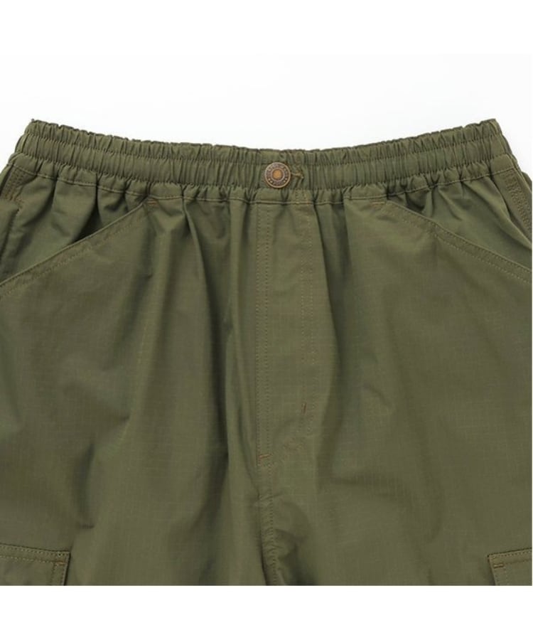 グラソス(GLAZOS)の【Easycare】ポリリップ・ハーフカーゴパンツ2