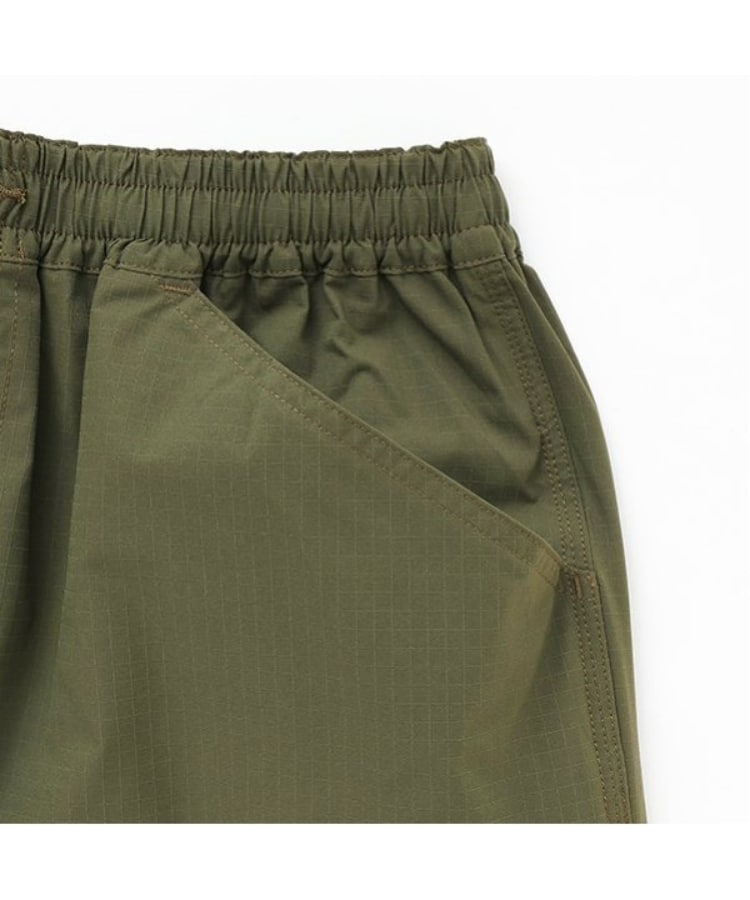 グラソス(GLAZOS)の【Easycare】ポリリップ・ハーフカーゴパンツ4