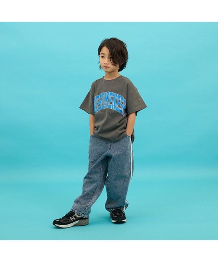 グラソス(GLAZOS)の【SKIT0LY】デニムラインパンツ1