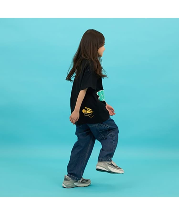 グラソス(GLAZOS)の【SKIT0LY】デニムペインターパンツ2