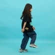 グラソス(GLAZOS)の【SKIT0LY】デニムペインターパンツ2