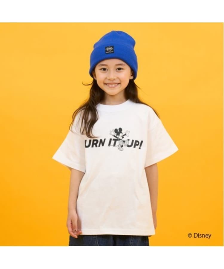 グラソス(GLAZOS)の【SKIT0LY】【DISNEY】ミッキーマウス/プリント半袖Tシャツ ホワイト(001)