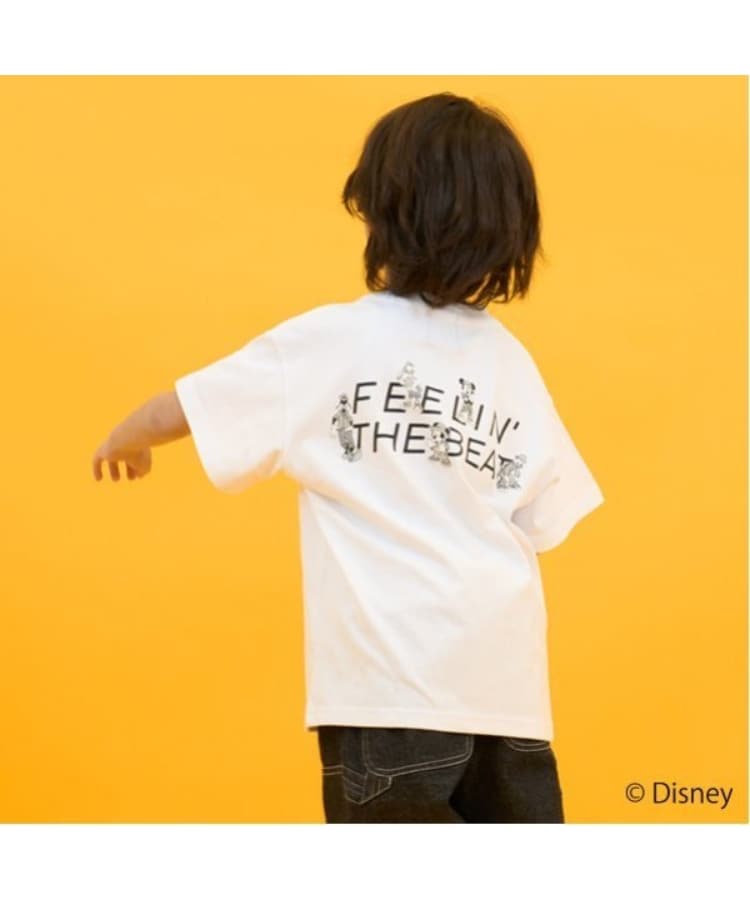 グラソス(GLAZOS)の【SKIT0LY】【DISNEY】ミッキーマウス＆フレンズ/プリント半袖Tシャツ ホワイト(001)