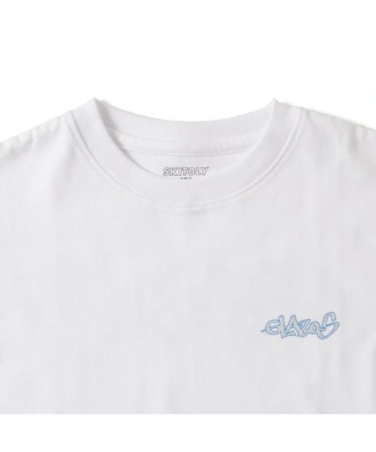 グラソス(GLAZOS)の【SKIT0LY】【ヘビーウェイト天竺】グラフィティプリントTシャツ4