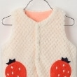 ベイビーチアー(baby cheer)のいちごリバーシブルベスト4
