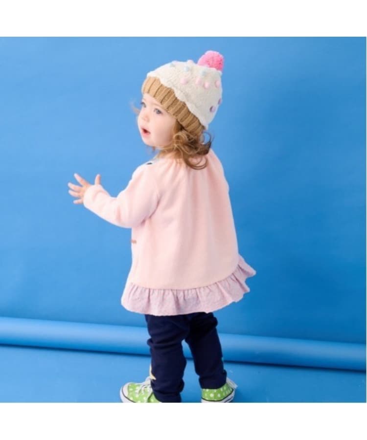 ベイビーチアー(baby cheer)のくまポシェットトレーナー11