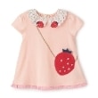 ベイビーチアー(baby cheer)のいちごポシェットTシャツ ピンク(071)