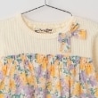 ラブアンドピースアンドマネー(Love&Peace&Money)の【人気商品再入荷】【直営店で取り扱い無し】花柄ドッキング長袖チュニック2