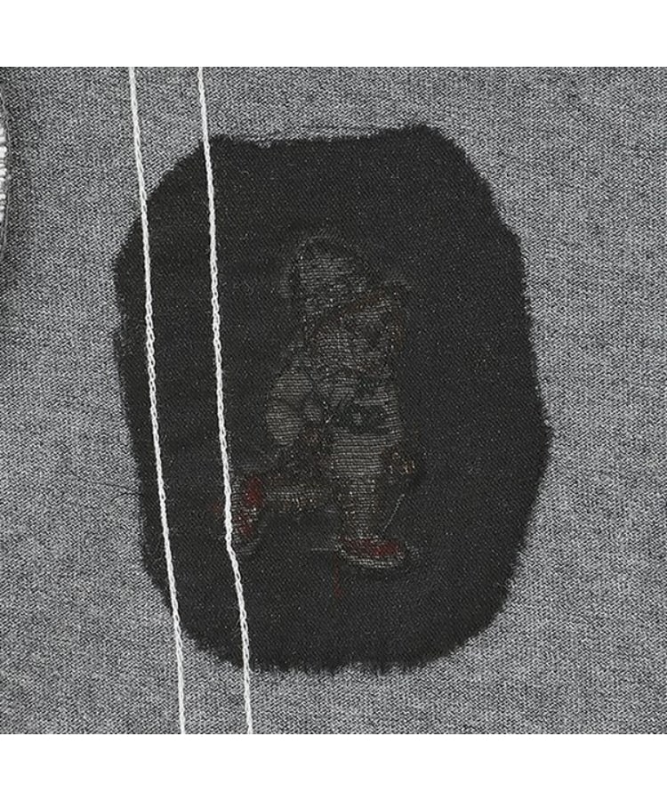 ラブアンドピースアンドマネー(Love&Peace&Money)のベア刺しゅうサスペンダー長袖Tシャツ4