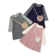 ラブアンドピースアンドマネー(Love&Peace&Money)の【人気商品再入荷】【直営店で取り扱い無し】ボアポシェット裏毛ワンピース8