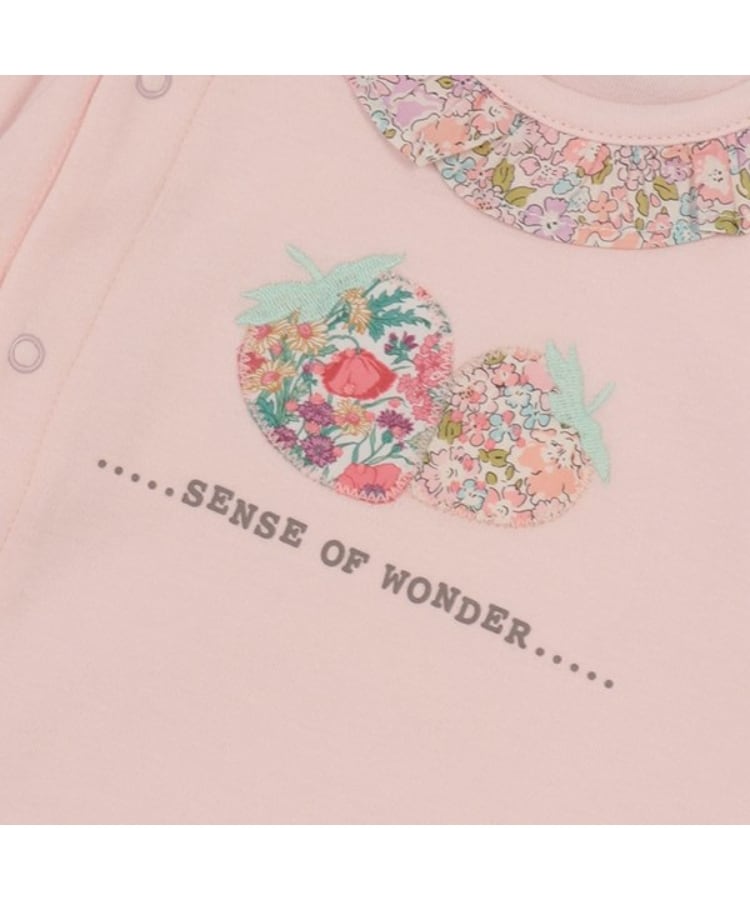 センスオブワンダー(sense of wonder)のリバティイチゴ2WAYオール5