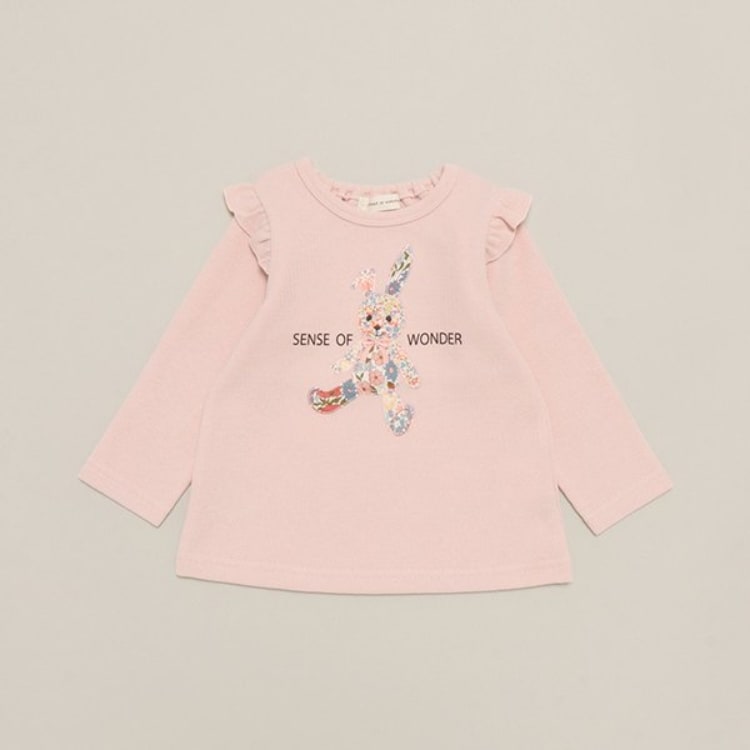 センスオブワンダー(sense of wonder)のリバティウサギプルオーバー Ｔシャツ