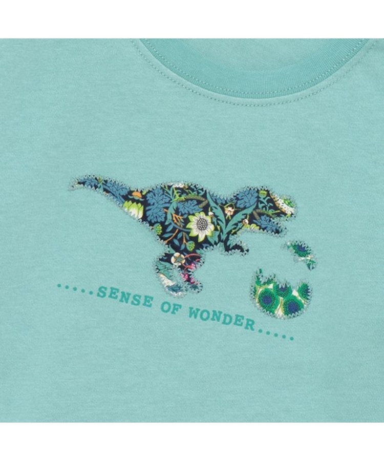 センスオブワンダー(sense of wonder)のリバティ恐竜たまご長袖Tシャツ4
