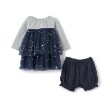 センスオブワンダー(sense of wonder)のスターチュールワンピーススーツ1