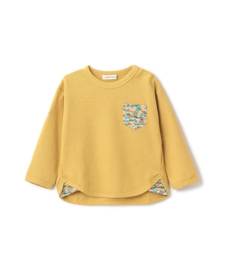 センスオブワンダー(sense of wonder)のCar’ｓポケットワッフルTシャツ マスタード(033)