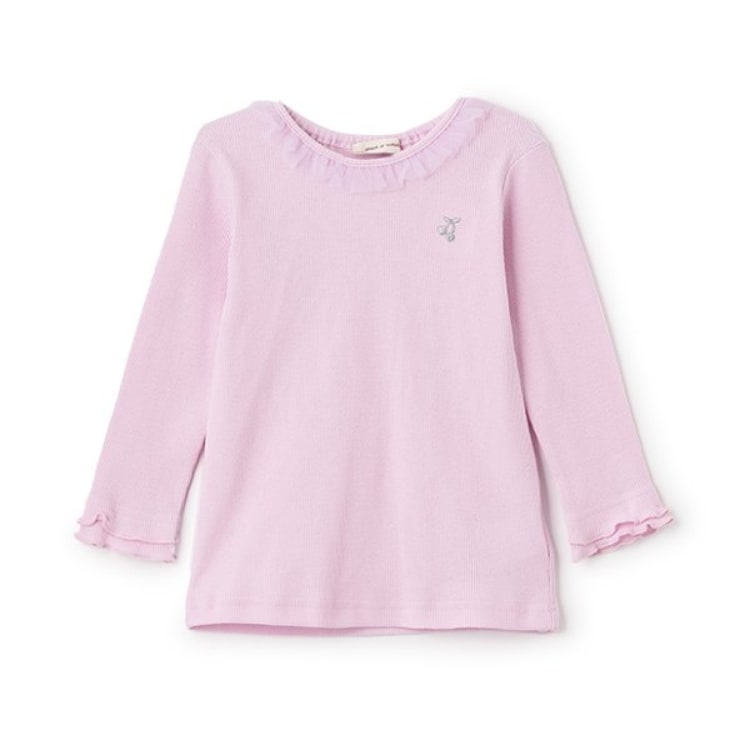 センスオブワンダー(sense of wonder)のメローフリル長袖Tシャツ Ｔシャツ