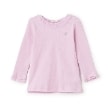 センスオブワンダー(sense of wonder)のメローフリル長袖Tシャツ ラベンダー(080)