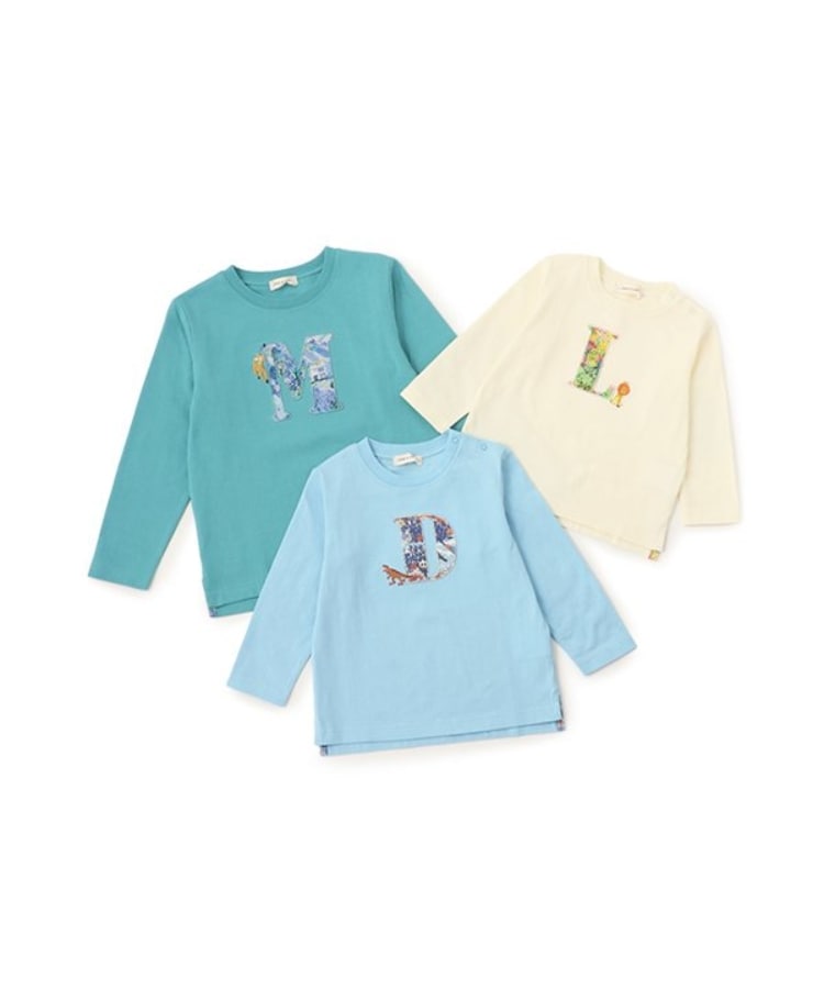 センスオブワンダー(sense of wonder)のリバティイニシャル長袖Tシャツ8