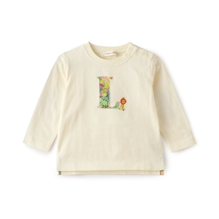 センスオブワンダー(sense of wonder)のリバティイニシャル長袖Tシャツ Ｔシャツ