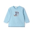 センスオブワンダー(sense of wonder)のリバティイニシャル長袖Tシャツ ブルー(192)