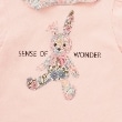 センスオブワンダー(sense of wonder)のリバティアップリケウサギベビースーツ4