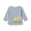 センスオブワンダー(sense of wonder)のトラックボーダー長袖Tシャツ ブルー(091)