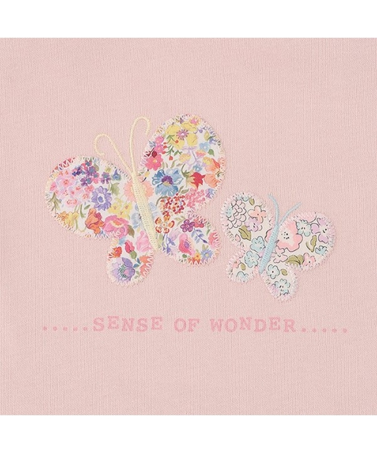 センスオブワンダー(sense of wonder)のリバティちょうちょTシャツ5
