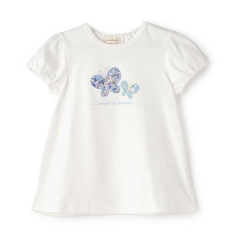 センスオブワンダー(sense of wonder)のリバティちょうちょTシャツ Ｔシャツ