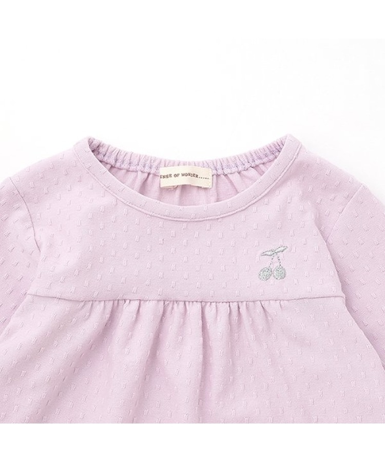 センスオブワンダー(sense of wonder)のチェリードット長袖Tシャツ2