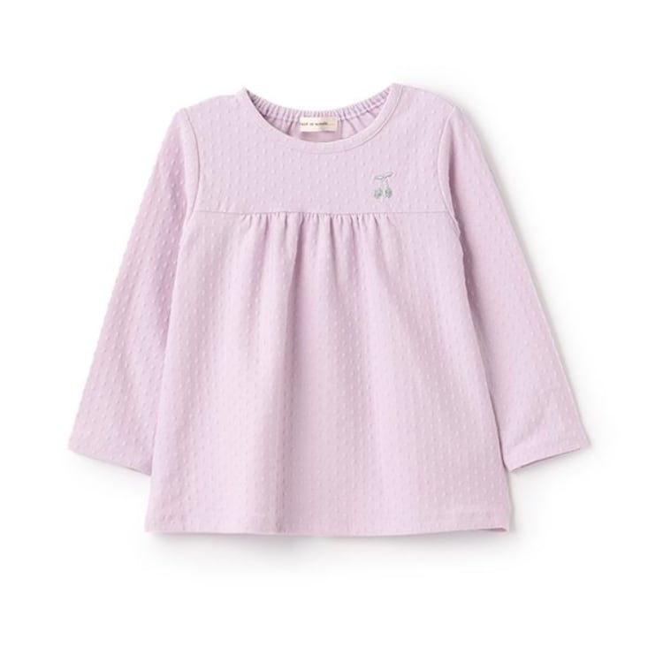 センスオブワンダー(sense of wonder)のチェリードット長袖Tシャツ Ｔシャツ