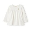 センスオブワンダー(sense of wonder)のチェリードット長袖Tシャツ オフホワイト(003)
