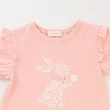 センスオブワンダー(sense of wonder)のフラワーウサギ半袖Tシャツ2