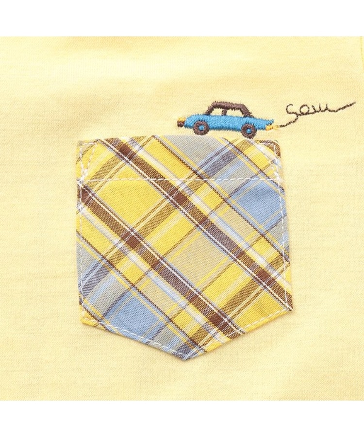 センスオブワンダー(sense of wonder)のチェックポケットTシャツ3