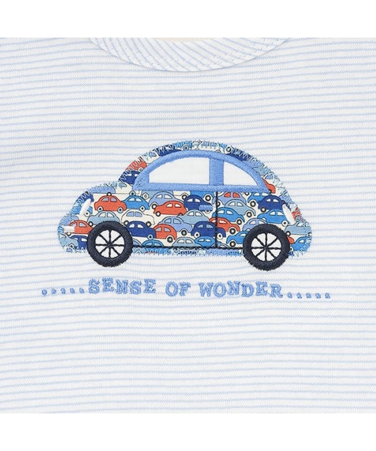センスオブワンダー(sense of wonder)のリバティcarsTシャツスーツ4
