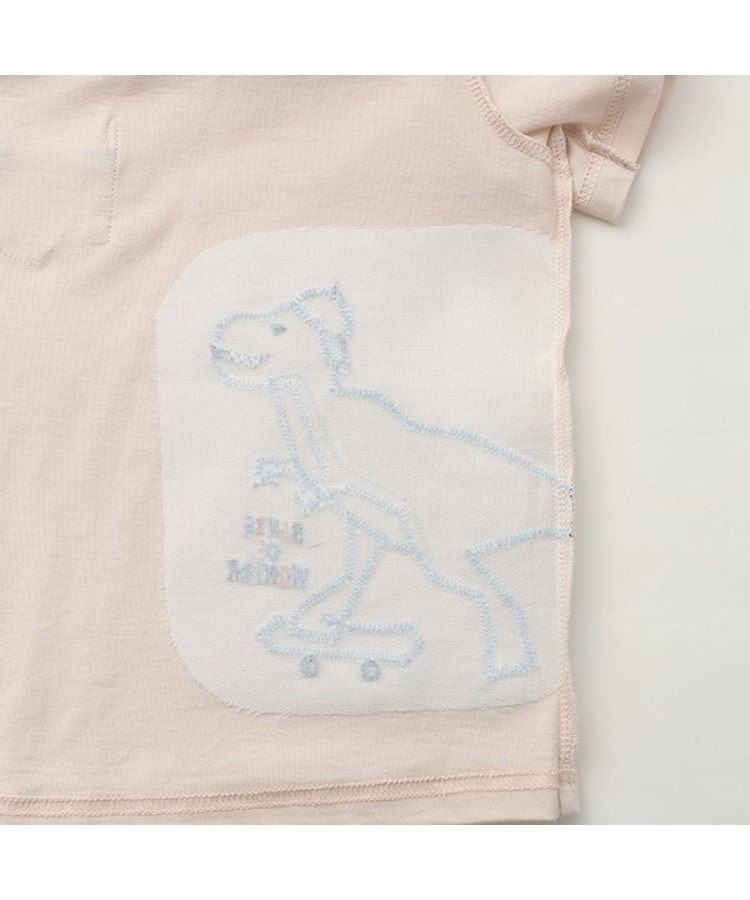 センスオブワンダー(sense of wonder)の接触冷感リバティダイナソーTシャツ5