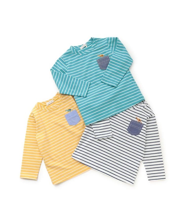 センスオブワンダー(sense of wonder)のボーダー長袖Tシャツ6