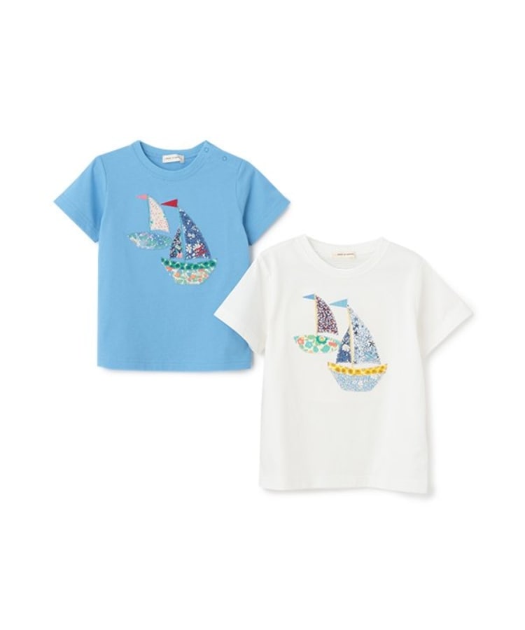 センスオブワンダー(sense of wonder)の接触冷感リバティヨットTシャツ9