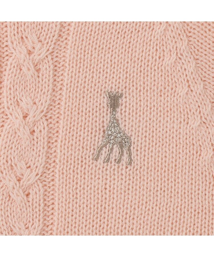 キリンのソフィー(Sophie la girafe)のニットカーディガン3