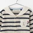 キリンのソフィー(Sophie la girafe)のジャカードボーダーセーラーカバーオール2